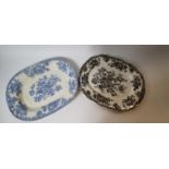 Two 19th. C. joint dishes.