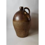 19th. C. stoneware flagon.