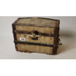 19th. C. child's American trunk.