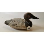 19th. C. Decoy duck.