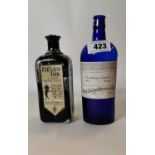 19th. C. bottle of Field's Ink and 19th. C. cobalt blue May Roberts bottle.