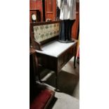 Edwardian marble topped wash stand.