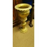 19th. C. brass jardiniere.