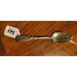 Irish silver table spoon.