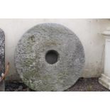 Pair of 19th C. Wexford stone mill wheels.
