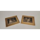 Pair of 19th C. prints.