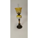 19th.C. table lamp.