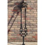 Single cast iron balustrade.