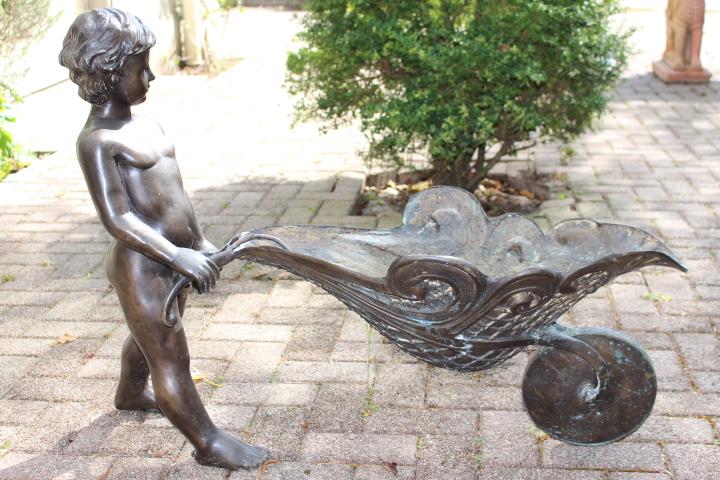 Bronze figure of a Boy.