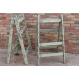 Pair of painters step ladders.