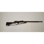 19th C. Vetterli bolt action rifle.