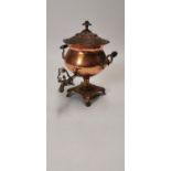 19th C. Copper and Brass samovar.