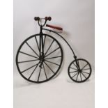 Rare original 19th C. Penny Farthing.