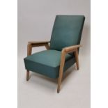 1960's beech easy chair.