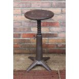 Singer revolving industrial stool.