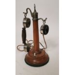 Early 20th C. stick telephone.