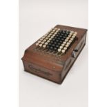 1920s metal adding machine.