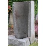 Fibre glass water fountain.