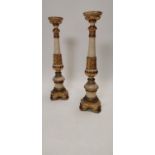 Pair of decorative lamp bases