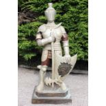 Resin model of a Knight in Armour.