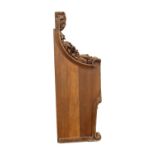 19th C. French oak bar divider.