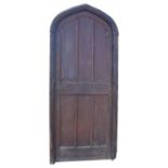 19th. C. oak door.