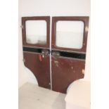 Pair of 1950s Comer Van doors.