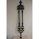 Cast iron balustrade.