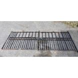 Set of good quality 19th C. wrought iron entrance gates.