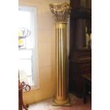 Corinthian column pillar.