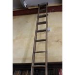 19th C. library ladder.