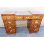 Art Deco walnut sideboard.