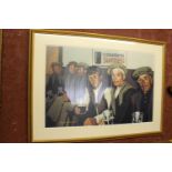 John Skelton Guinness framed advertising print.