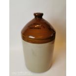 James Mc Cabe & Co Portadown stoneware flagon .