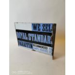 We Sell Royal Standard Paraffin double sided enamel advertising sign