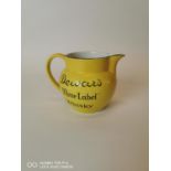 Dewar's White Label Whisky advertising water jug.