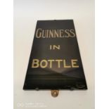 Guinness In A Bottle slate advertisement.