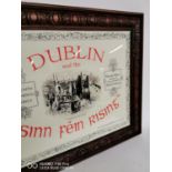 Framed Dublin and the Sinn Fein Rising print.
