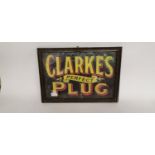 Clarke's Perfect Plug advertising print .