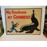 My Goodness My Guinness advertising print.