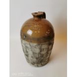 O'Gorman's & Co Ballymena stoneware flagon .