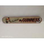 My Goodness My Guinness painted advertising sign.