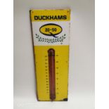 Original Duckhams 20 - 50 thermometer advertisement.
