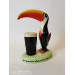 Guinness Is Good For You Toucan ceramic advertising figure.