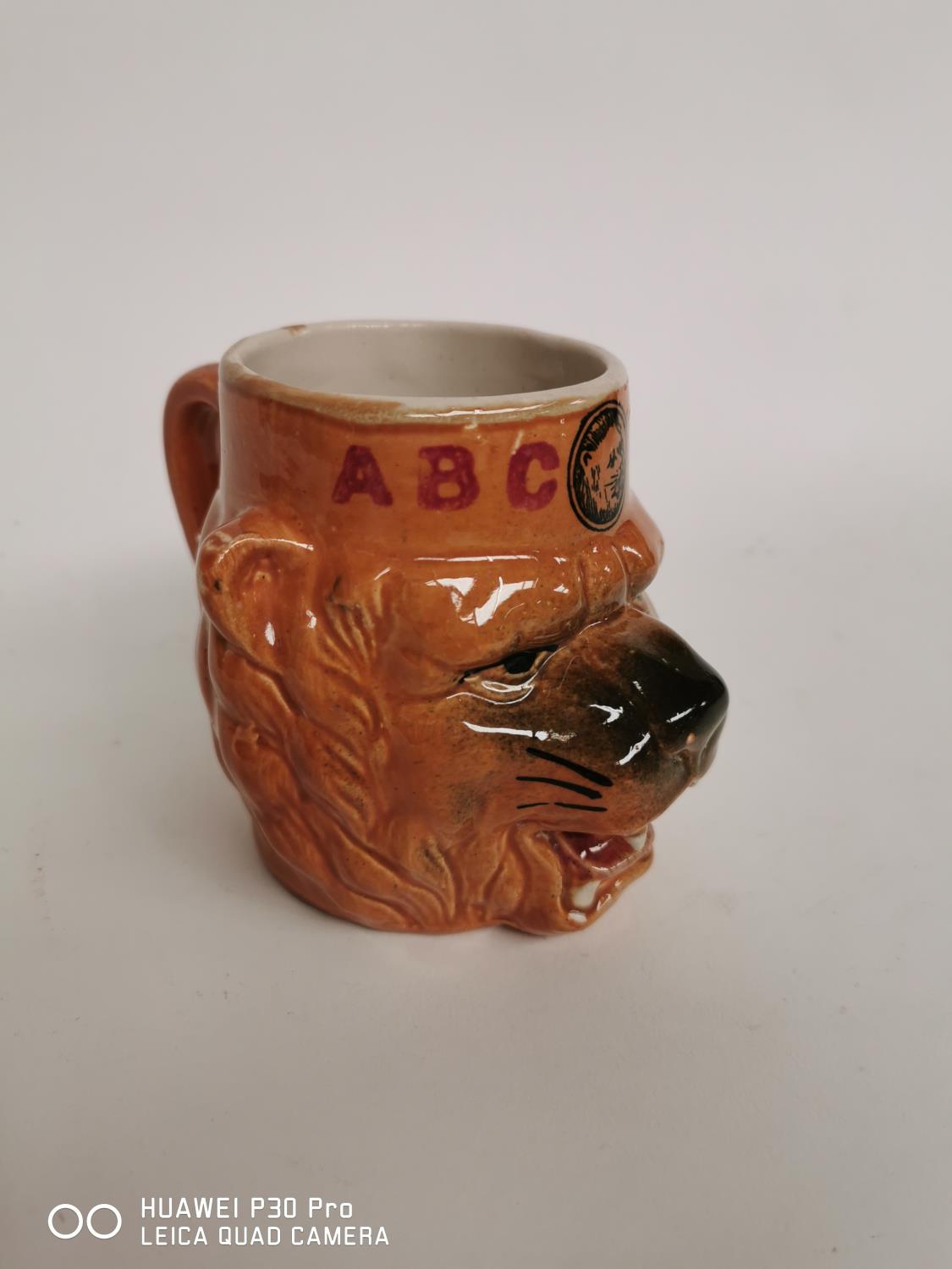 Rare ABC Stout jug in the form of a lion. - Image 2 of 3