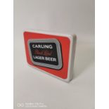 Carling Black Label light up counter advertisement.