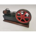 Early 20th. C. model steam engine.