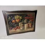 Van Houten's Cocoa framed advertising print.