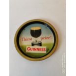 Thirst Prize Guinness advertising tray.