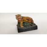 Rare Bengal Gin tiger advertising figure